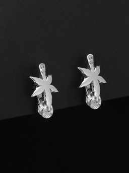GIVA - Sterling Silver Maple Leaf Earrings for Womens and Girls