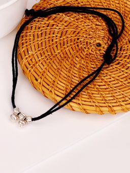 GIVA - Sterling Silver Threaded Anklet for Womens and Girls