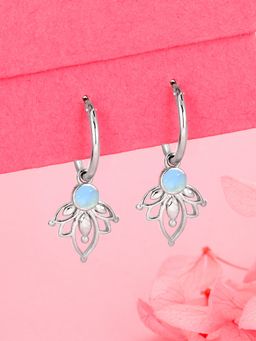 GIVA - Sterling Silver Elegant Leaves Earrings