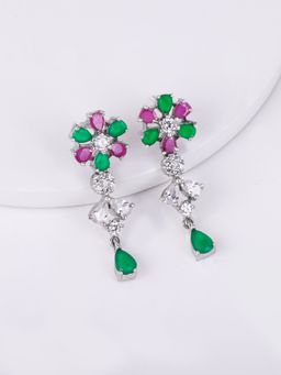 GIVA - Sterling Silver Blooming Floweret Earrings for Womens and Girls