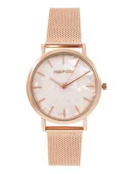 Joker and Witch - Joker & Witch Copenhagen All Rose Gold Mesh Strap Analog Womens Watch