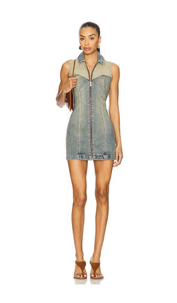 Abrand - Roxie Denim Dress