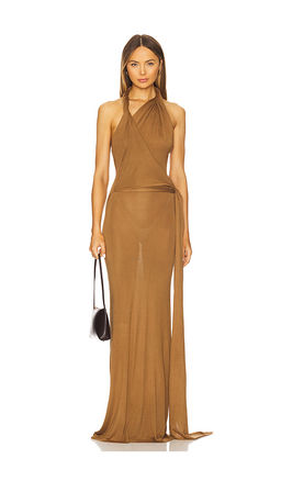 Aya Muse - Halter Maxi Dress