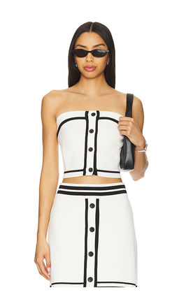 Central Park West - Sienna Varsity Tube Top