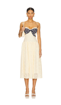 For Love & Lemons - Lucy Lace Midi Dress