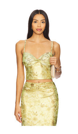 GCDS - Printed Lame Top