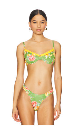 Heavy Manners - Ruffled Up Underwire Bikini Top