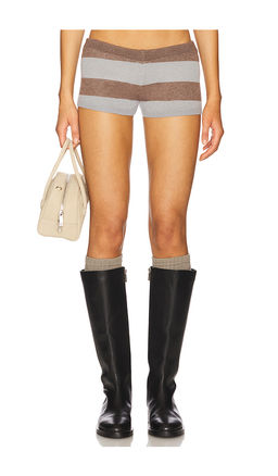 Jaded London - Stripe Knitted Hot Pant