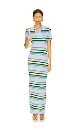 Monse - Striped Maxi Dress