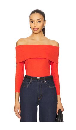 Nation LTD - Alexi Off The Shoulder T-Shirt