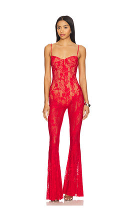 Norma Kamali - Underwire Fishtail Jumpsuit With Bodysuit