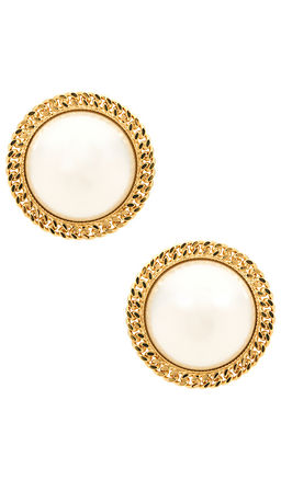 Rowen Rose - Oversized Pearl Earrings