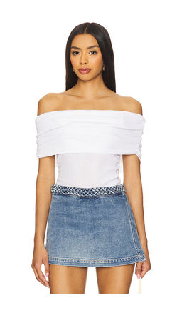 Sanctuary - Off Shoulder Rib Tee