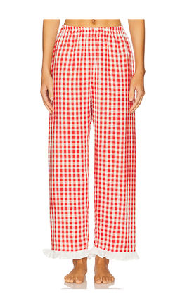 Sleeper - Puff Linen Bloomer Lounge Pant