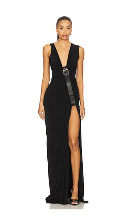 Sid Neigum - Gathered Belt Dress