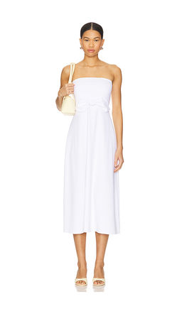 Susana Monaco - Strapless Bow Midi Dress