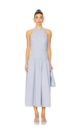 Weworewhat - Halter Corset Midi Dress