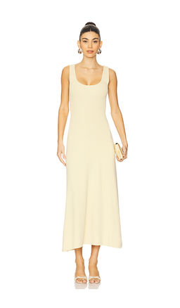 Weworewhat - Ruched Strap Midi Dress