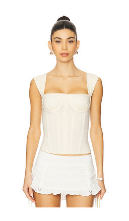 Weworewhat - Ruched Cup Corset