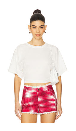Weworewhat - Ruched Cropped Tee