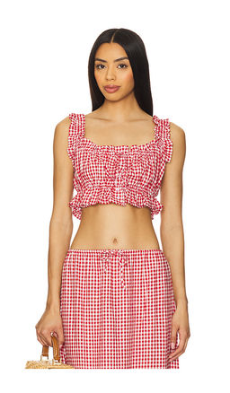 Weworewhat - Ruffle Button Up Top