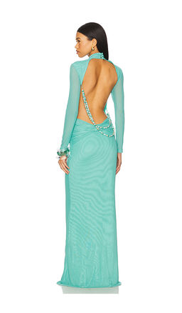 YLLW THE LABEL - Salome Beaded Dress