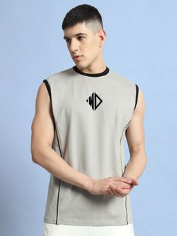 WEARDUDS - Bare Arms T-Shirt Grey