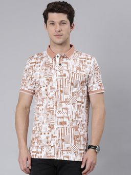 Classic Polo - Classic Mens Polo Neck Cotton Blend T-Shirt Multi-Color