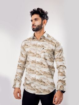 ROYALTAIL - Men Slim Fit Opaque Printed Multicolor Casual Shirt