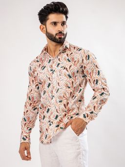 ROYALTAIL - Men Printed Multicolor Casual Shirt