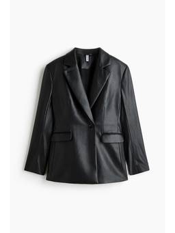 H&M - Women Black Single-Breasted Blazer
