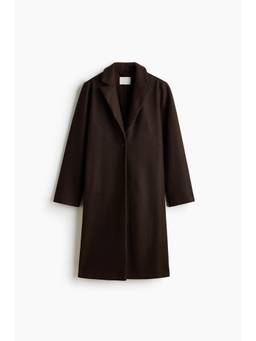 H&M - Women Brown Single-Breasted Coat
