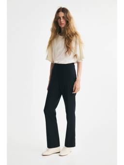 H&M - Women Blue Tailored Cigarette Trousers