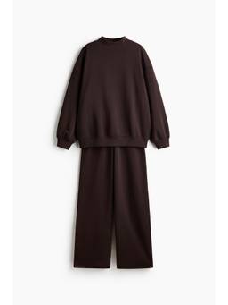 H&M - Women Brown 2-Piece Sweatshirt Set