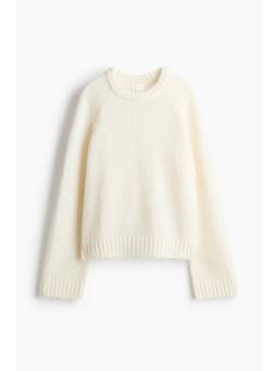 H&M - Women White Oversized Jumper
