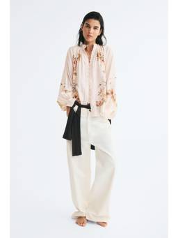 H&M - Women Pink Button-Front Blouse