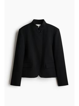 H&M - Women Black Single-Breasted Blazer
