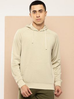 Alcis - Men Beige Power pulse Run Hoodie