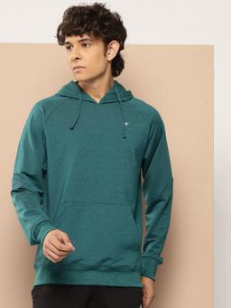 Alcis - Men Teal Rytech Hoodie