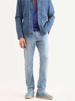 Rare Rabbit - Blue Solid Slim Jeans