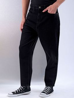 The Indian Garage Co - Men Loose Solid Mid-Rise Jeans