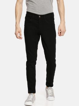 The Indian Garage Co - Men Slim Fit Solid Mid-Rise Jeans