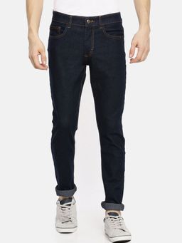 The Indian Garage Co - Men Slim Fit Solid Mid-Rise Jeans