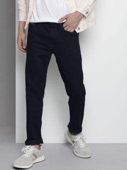 The Indian Garage Co - Men Skinny Fit Solid Mid-Rise Stretchable Jeans