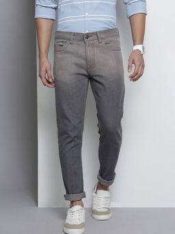 The Indian Garage Co - Men Slim Fit Ombre Mid-Rise Stretchable Jeans