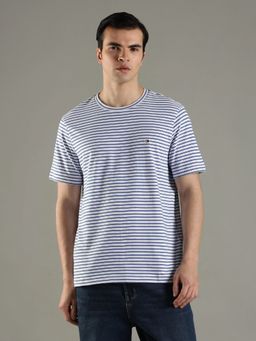 Tommy Hilfiger - Striped Regular Fit Cotton T-Shirt