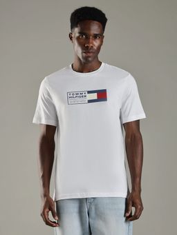 Tommy Hilfiger - Logo Regular Fit Cotton T-Shirt