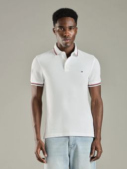 Tommy Hilfiger - Solid Slim Fit Cotton Polo T-Shirt