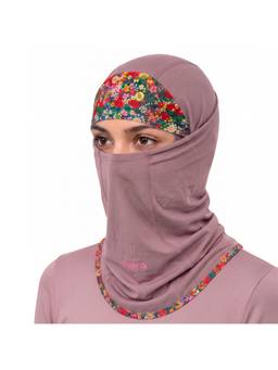 TVARRA - Rose Gold Floral Scavva Balaclava
