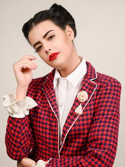 Odette - Innocence Baby Pink Floral Brooch